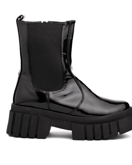 Botas Mujer Artigas - Negro Charol