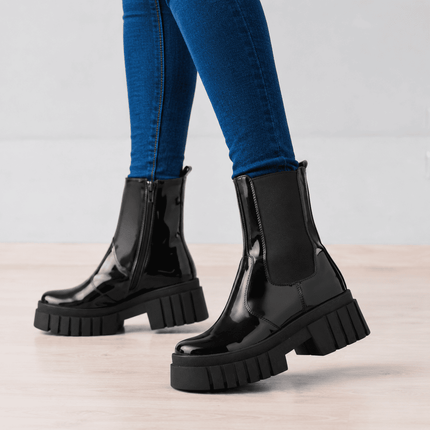Botas Mujer Artigas - Negro Charol