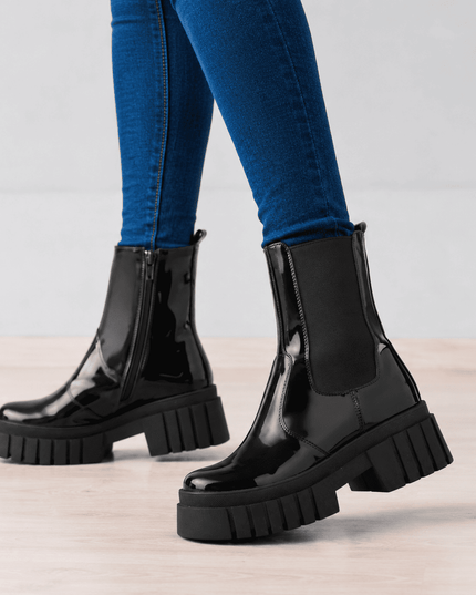 Botas Mujer Artigas - Negro Charol
