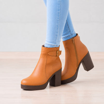 Botas Mujer Baku - Camel
