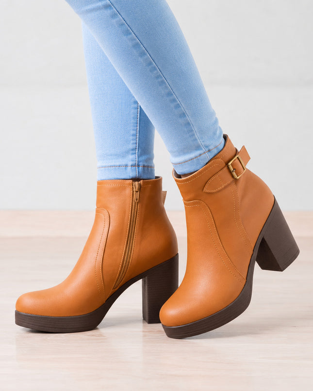 Botas Mujer Baku - Camel