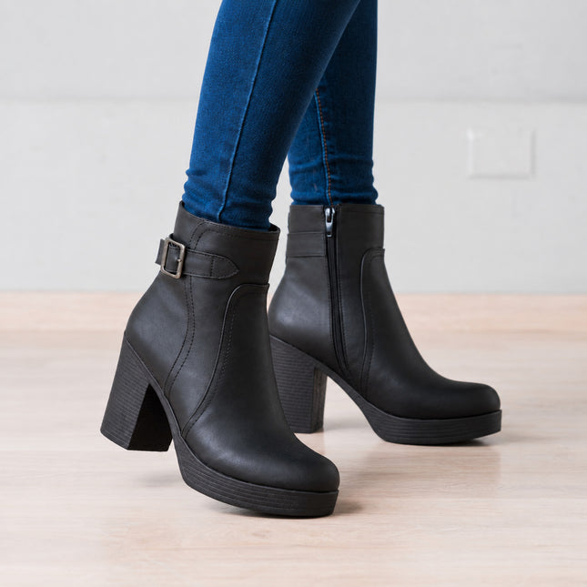 Botas Mujer Baku - Negro