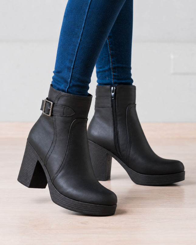 Botas Mujer Baku - Negro