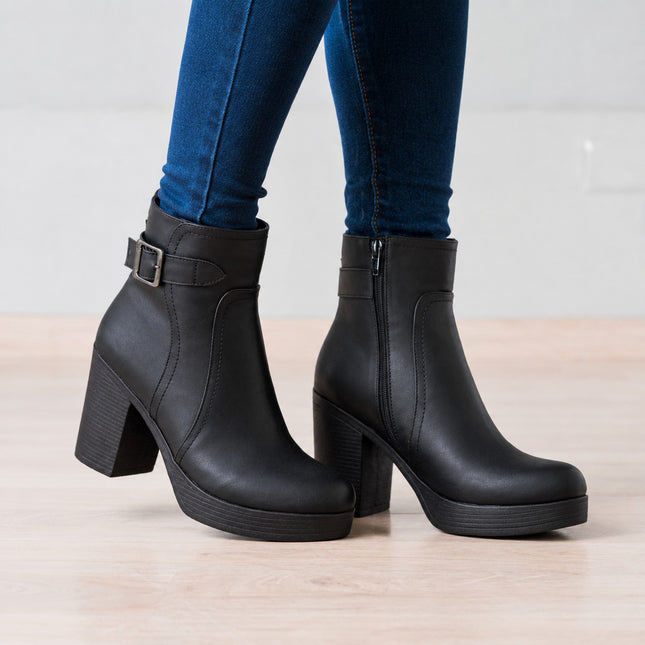 Botas Mujer Baku - Negro