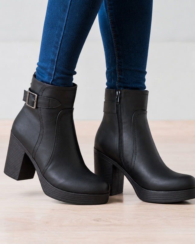 Botas Mujer Baku - Negro