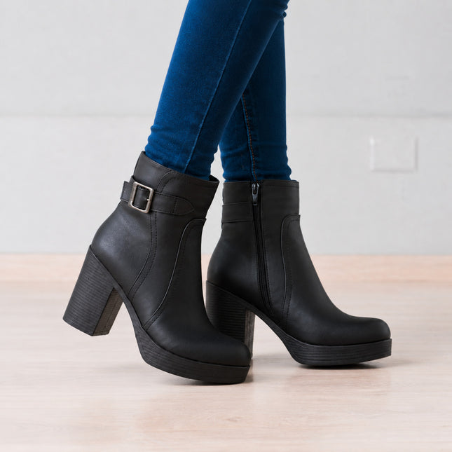 Botas Mujer Baku - Negro