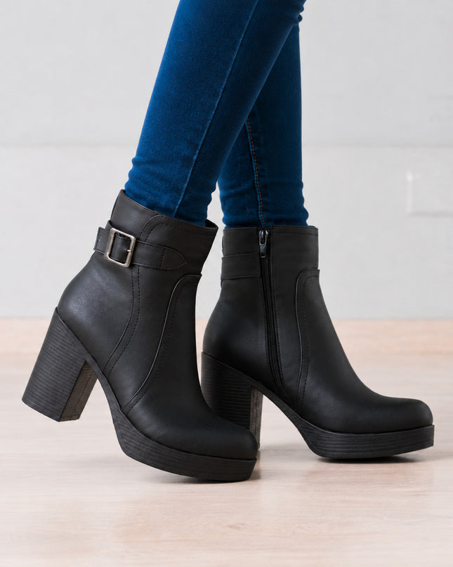 Botas Mujer Baku - Negro