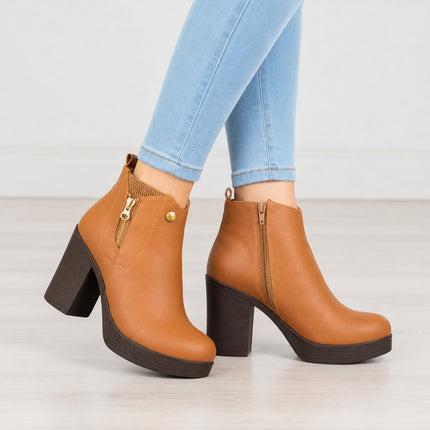 Botas Mujer Belgrado - Camel