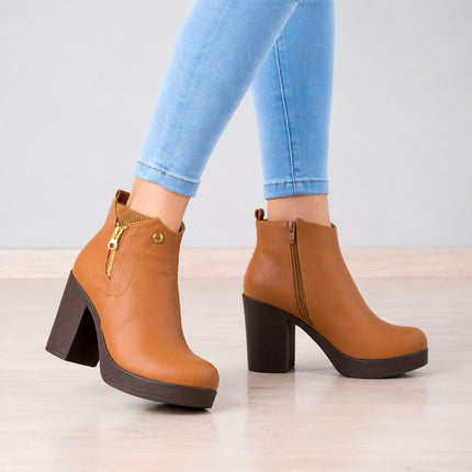 Botas Mujer Belgrado - Camel