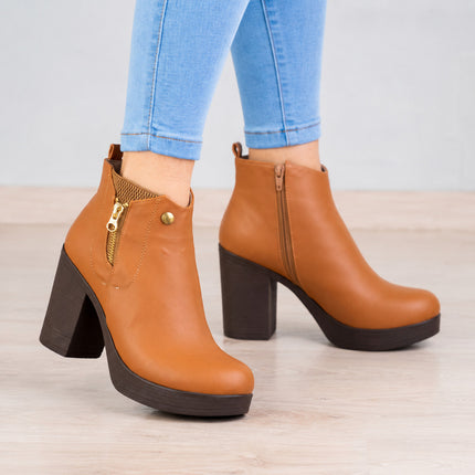 Botas Mujer Belgrado - Camel