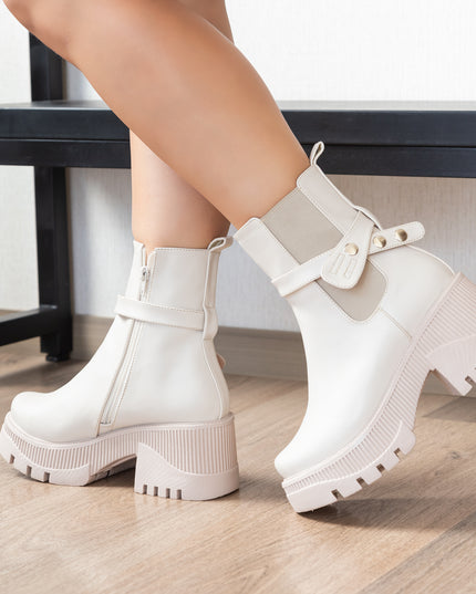 Botas Buttom - Nude