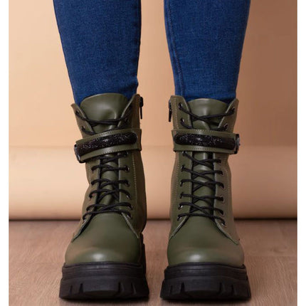 Botas Mujer Coast - militar