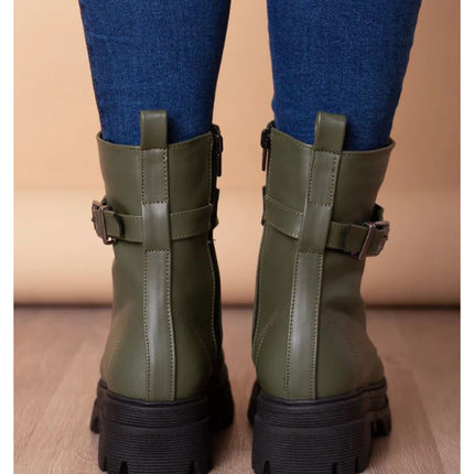 Botas Mujer Coast - militar