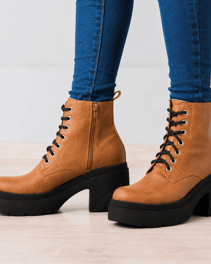 Botas Mujer Damme - Camel
