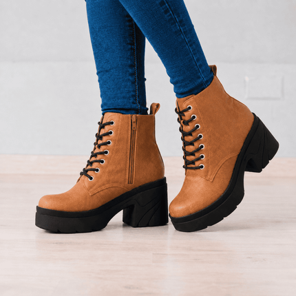 Botas Mujer Damme - Camel