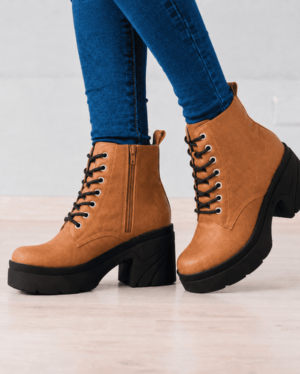 Botas Mujer Damme - Camel