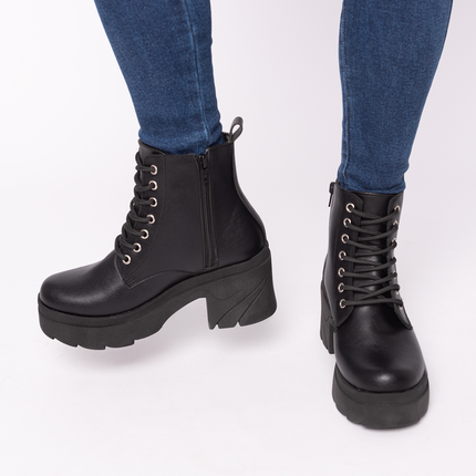 Botas Mujer Damme - Negro