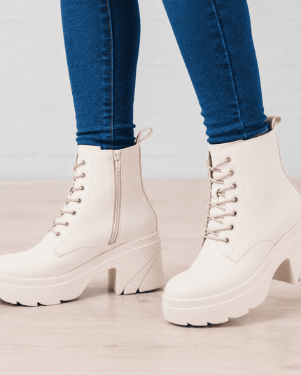 Botas Mujer Damme - Nude