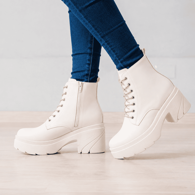 Botas Mujer Damme - Nude