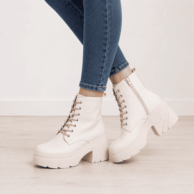 Botas Mujer Damme - Nude