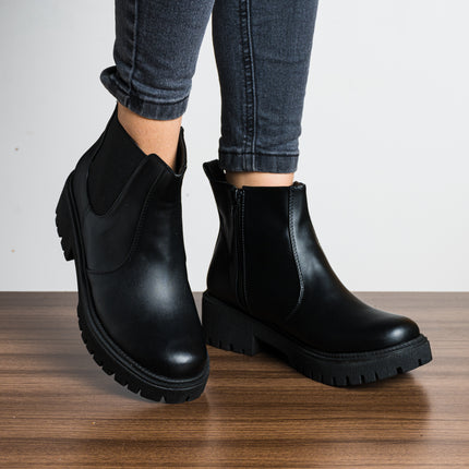 Botas Mujer Davida - Negro