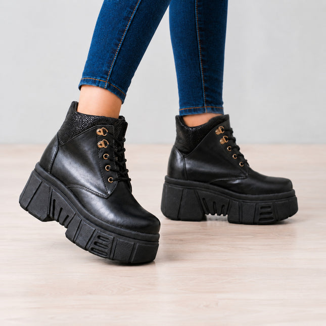 Botas Mujer Denizli - Negro