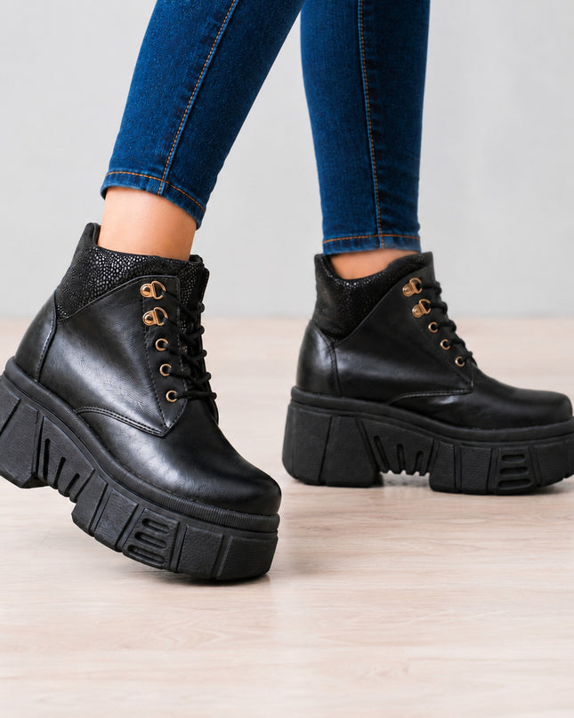 Botas Mujer Denizli - Negro