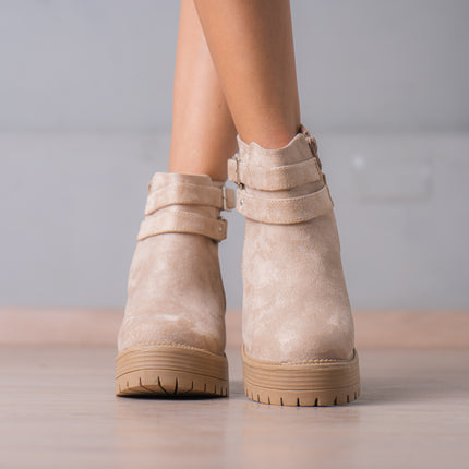 Botas Mujer Donia - Nude