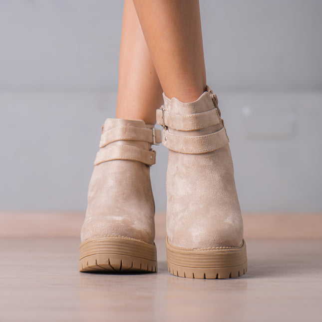 Botas Mujer Donia - Nude