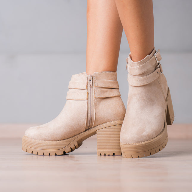 Botas Mujer Donia - Nude