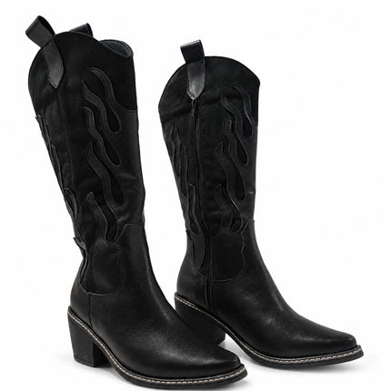 Botas Mujer Famus - Negro