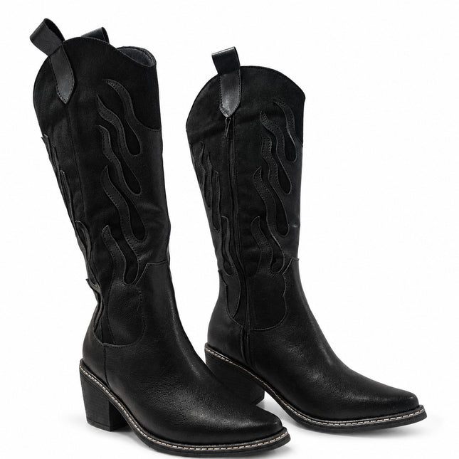 Botas Mujer Famus - Negro