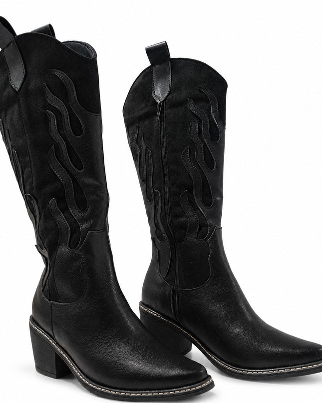 Botas Mujer Famus - Negro