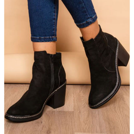 Botin Mujer Fortaleza - Negro Total