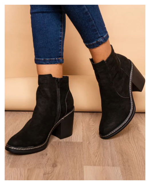 Botin Mujer Fortaleza - Negro Total