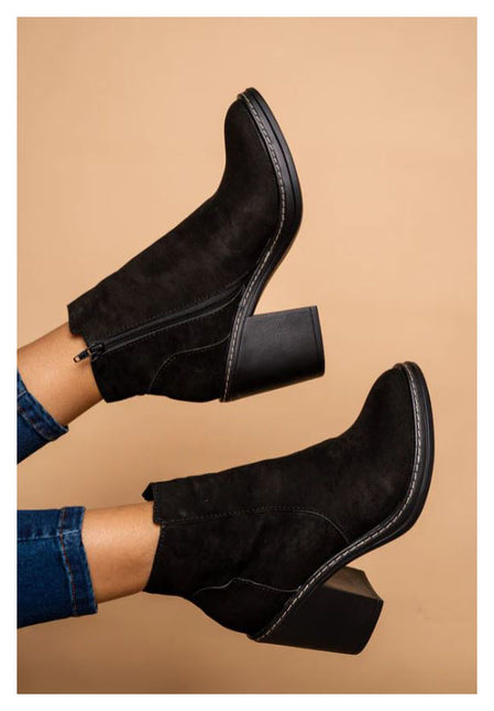 Botin Mujer Fortaleza - Negro Total
