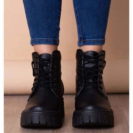 Botas Mujer Hobart - Negro