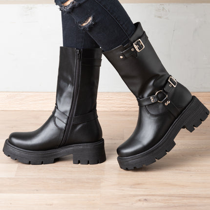 Botas Mujer Hole - Negro