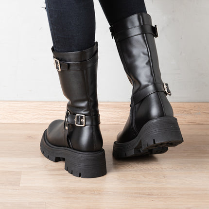 Botas Mujer Hole - Negro