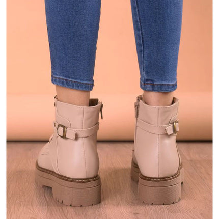 Botas Mujer Itagua  - Beige
