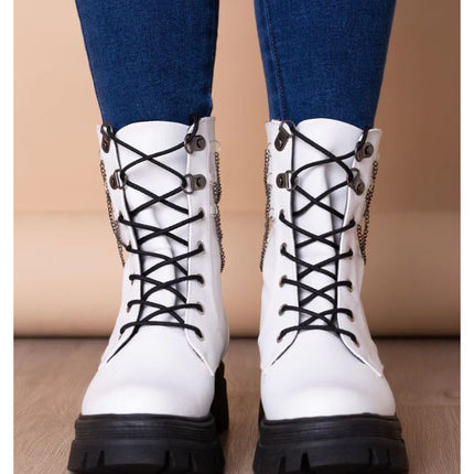 Botas Mujer Kansas - Blanco