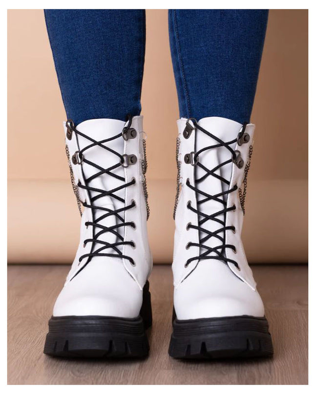 Botas Kansas - Blanco