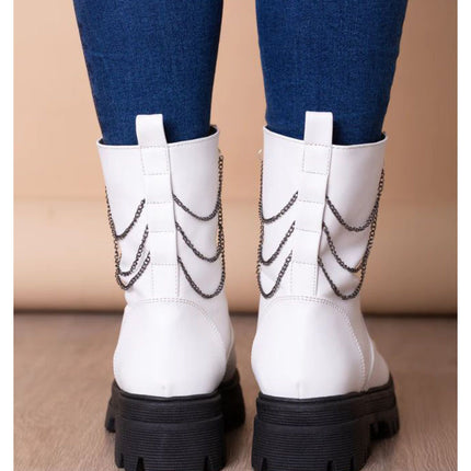 Botas Mujer Kansas - Blanco