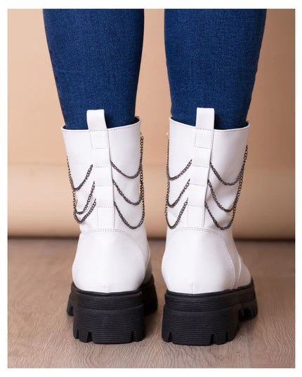 Botas Kansas - Blanco