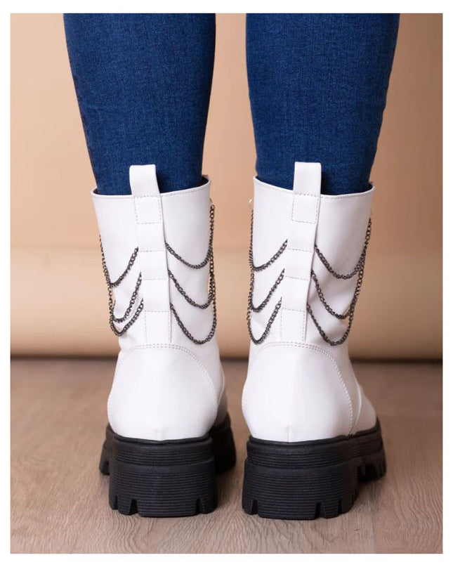 Botas Kansas - Blanco