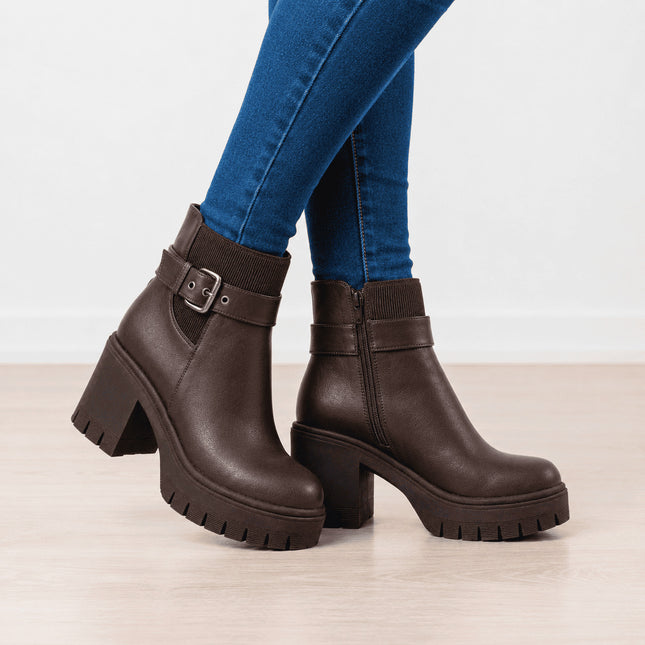 Botas Mujer Lar - Marrón