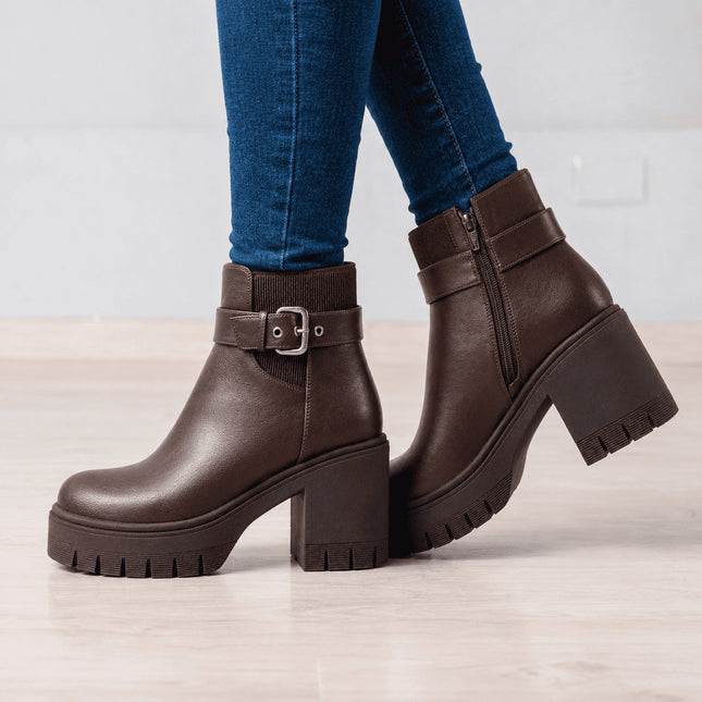 Botas Mujer Lar - Marrón