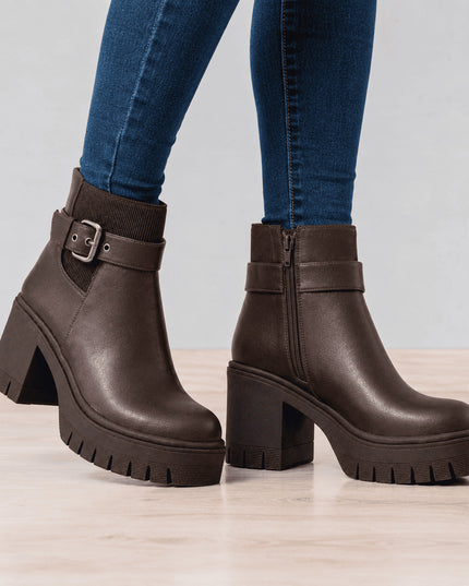 Botas Mujer Lar - Marrón