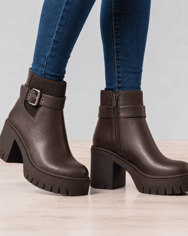 Botas Mujer Lar - Marrón