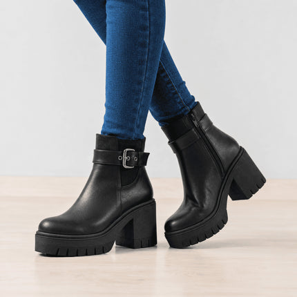 Botas Mujer Lar - Negro